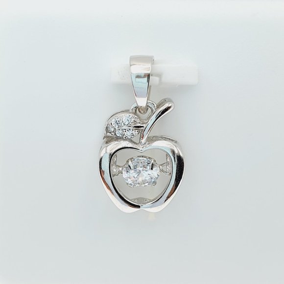 "#925 Sterling Silver Cubic Zircon Pendant for Women/Girls, US925P1123 - Picture 9 of 11